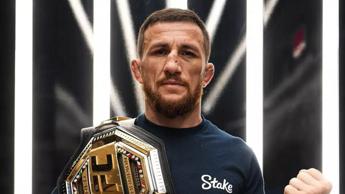 Мераб Двалишвили стал бойцом года UFC