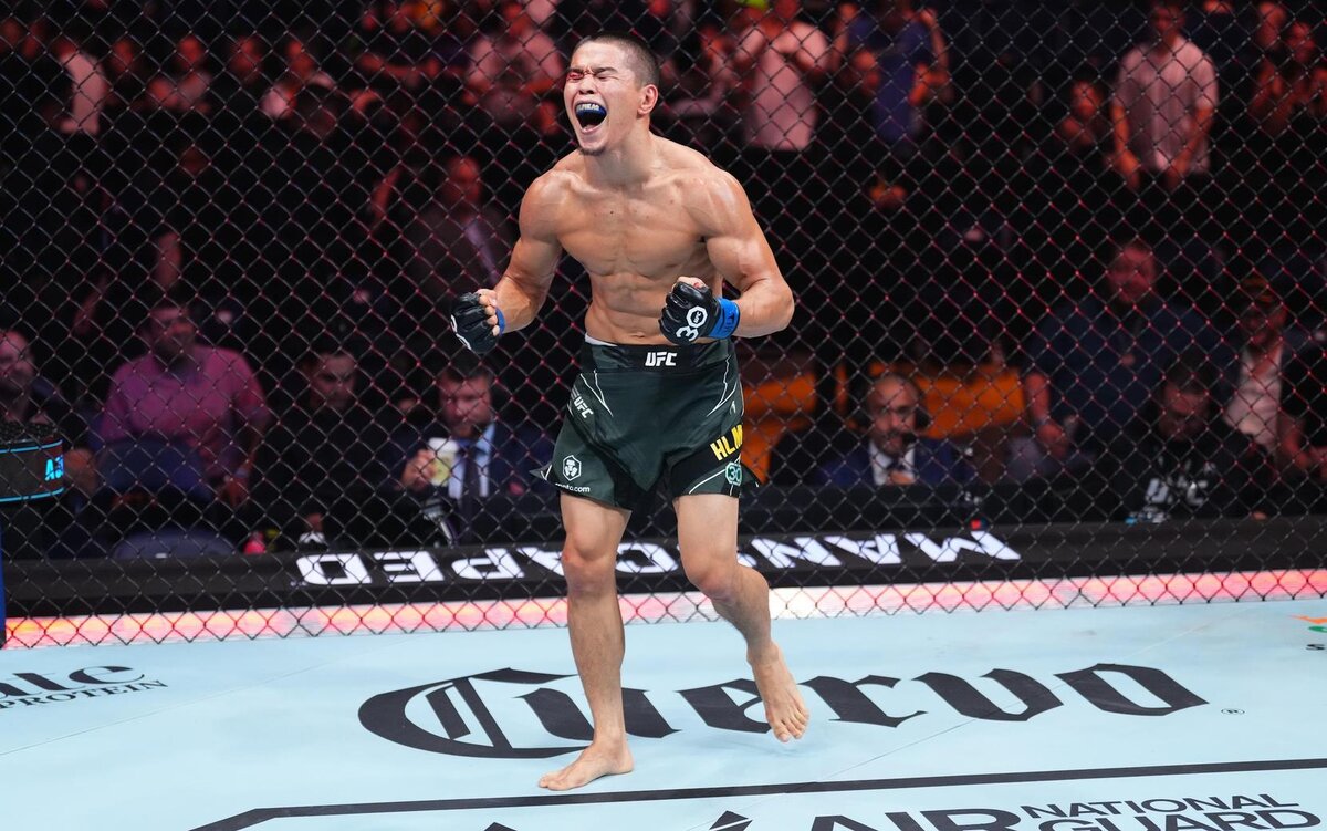 Асу Алмабаев поучаствовал в медиа-активностях перед UFC on ABC 9